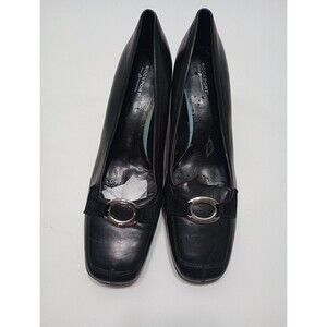 Rockport Sole Innovation Womens Black Block heels Size 11M